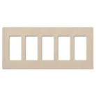 Lutron - Claro & Satin Colors 5-Gang Wallplate - SC-5-TP | Montreal Lighting & Hardware