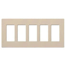 Lutron SC-5-TP Claro & Satin Colors Wallplate in Satin Taupe