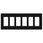 Lutron - Claro & Satin Colors 6-Gang Wallplate - SC-6-MN | Montreal Lighting & Hardware