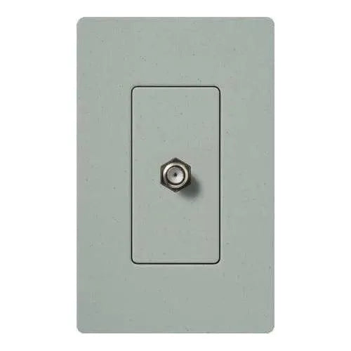 Lutron - Claro & Satin Colors Cable TV Jack - SC-CJ-BG | Montreal Lighting & Hardware