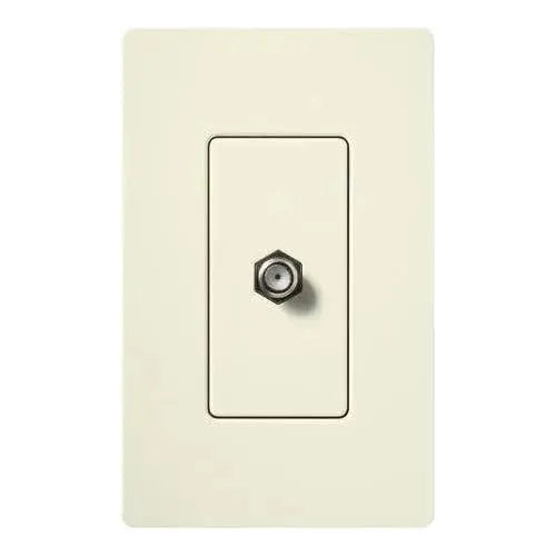 Lutron - Claro & Satin Colors Cable TV Jack - SC-CJ-BI | Montreal Lighting & Hardware