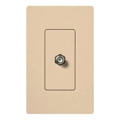 Lutron - Claro & Satin Colors Cable TV Jack - SC-CJ-DS | Montreal Lighting & Hardware