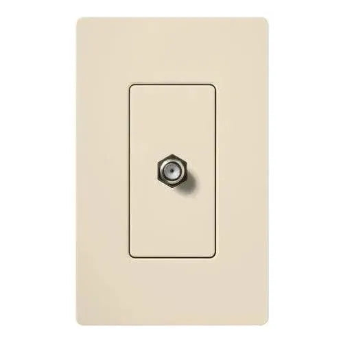 Lutron - Claro & Satin Colors Cable TV Jack - SC-CJ-ES | Montreal Lighting & Hardware