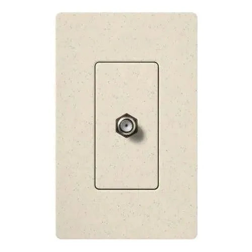 Lutron - Claro & Satin Colors Cable TV Jack - SC-CJ-LS | Montreal Lighting & Hardware