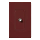 Lutron - Claro & Satin Colors Cable TV Jack - SC-CJ-MR | Montreal Lighting & Hardware