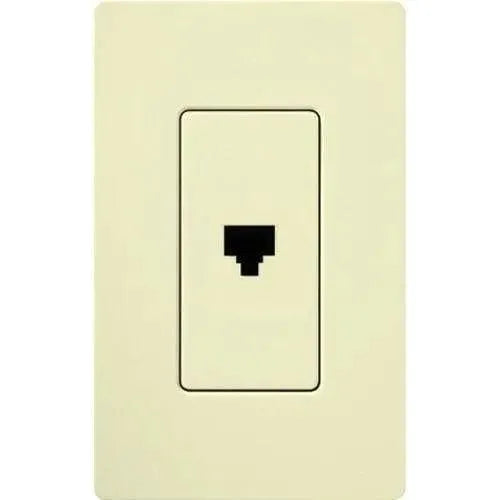 Lutron - Claro & Satin Colors Telephone Jack RJ11 - CA-PJ-AL | Montreal Lighting & Hardware