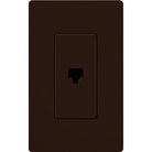 Lutron - Claro & Satin Colors Telephone Jack RJ11 - CA-PJ-BR | Montreal Lighting & Hardware