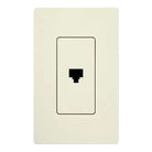 Lutron - Claro & Satin Colors Telephone Jack RJ11 - SC-PJ-BI | Montreal Lighting & Hardware