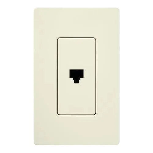 Lutron - Claro & Satin Colors Telephone Jack RJ11 - SC-PJ-BI | Montreal Lighting & Hardware