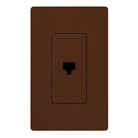 Lutron - Claro & Satin Colors Telephone Jack RJ11 - SC-PJ-SI | Montreal Lighting & Hardware