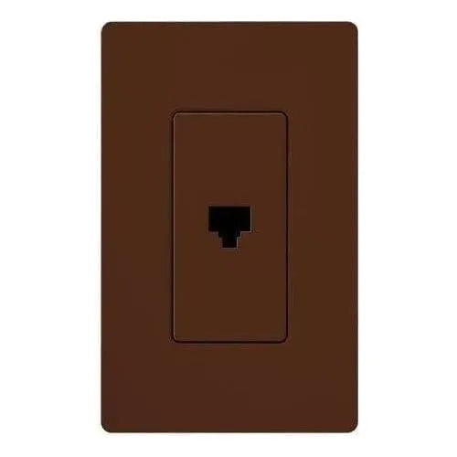 Lutron - Claro & Satin Colors Telephone Jack RJ11 - SC-PJ-SI | Montreal Lighting & Hardware