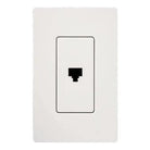 Lutron - Claro & Satin Colors Telephone Jack RJ11 - SC-PJ-SW | Montreal Lighting & Hardware