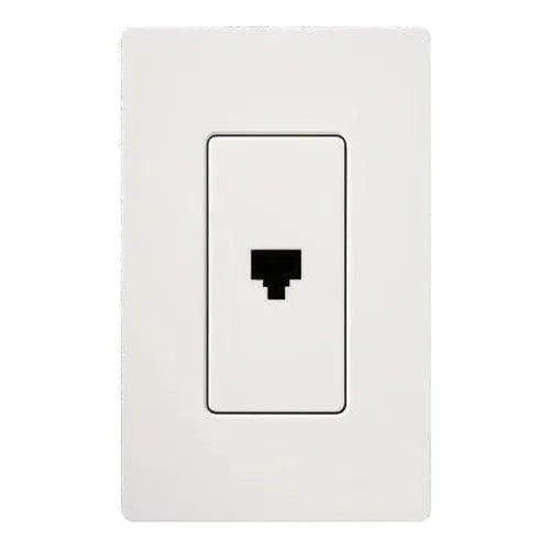 Lutron - Claro & Satin Colors Telephone Jack RJ11 - SC-PJ-SW | Montreal Lighting & Hardware