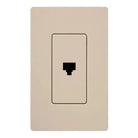 Lutron - Claro & Satin Colors Telephone Jack RJ11 - SC-PJ-TP | Montreal Lighting & Hardware