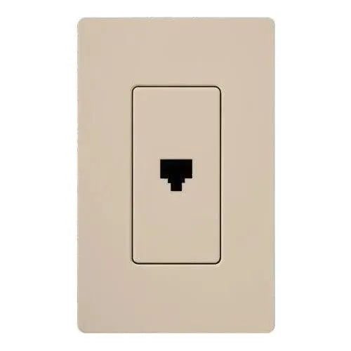 Lutron - Claro & Satin Colors Telephone Jack RJ11 - SC-PJ-TP | Montreal Lighting & Hardware