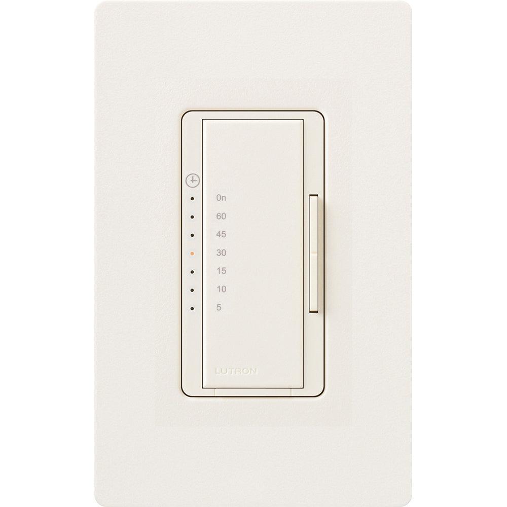 Lutron - Maestro 60-Minute Timer with Neutral - MA-T51MN-BI | Montreal Lighting & Hardware