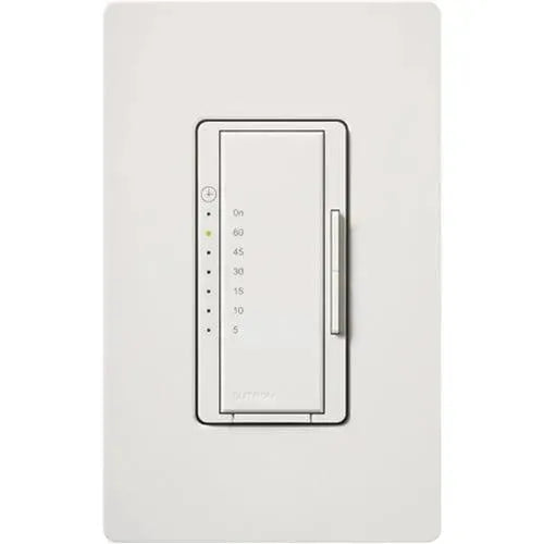 Lutron - Maestro 60-Minute Timer with Neutral - MA-T51MN-SW | Montreal Lighting & Hardware