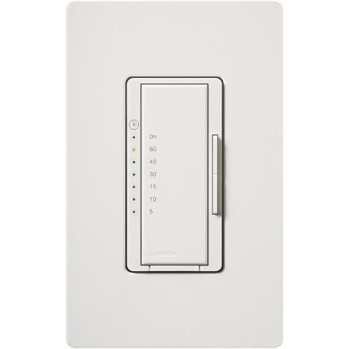 Lutron - Maestro 60-Minute Timer with Neutral - MA-T51MN-SW | Montreal Lighting & Hardware