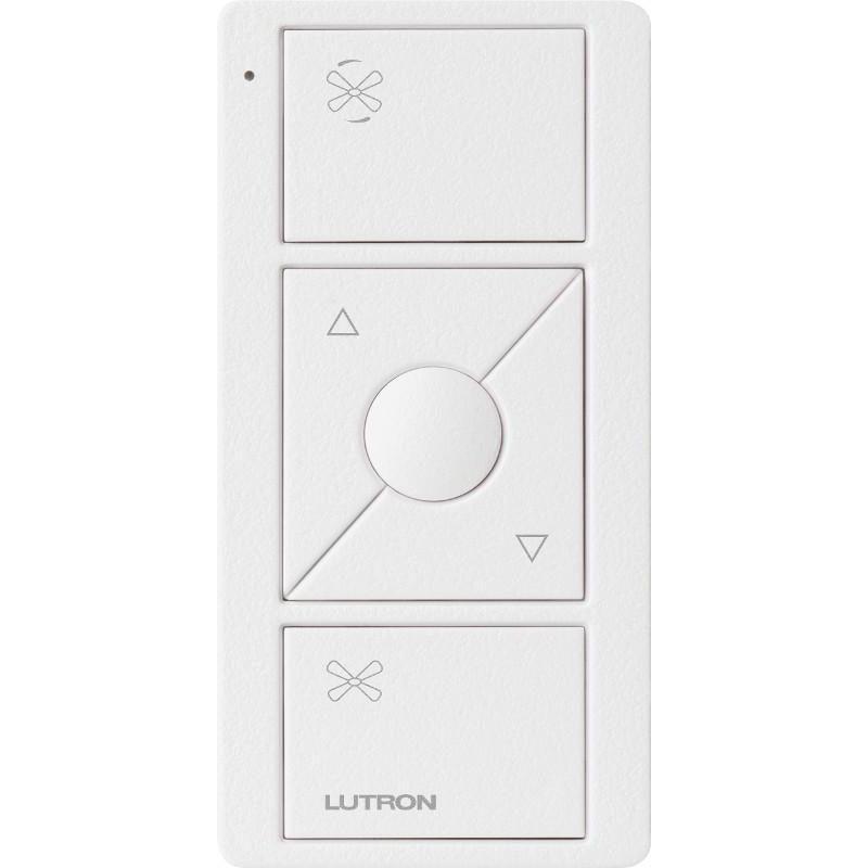 Lutron - Pico 3-Button Fan Remote - PJ2-3BRL-TSW-F01 | Montreal Lighting & Hardware