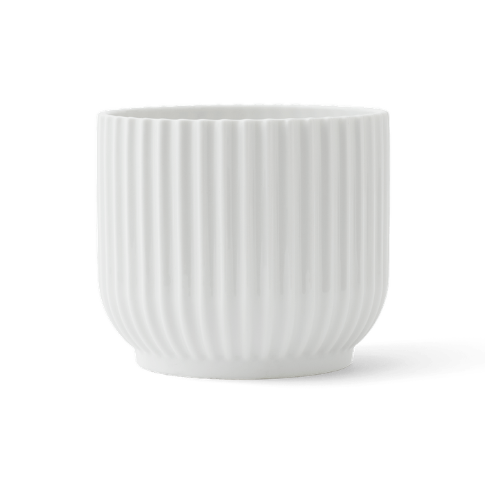 Lyngby Porcelæn 201396 Lyngby Flowerpot in White
