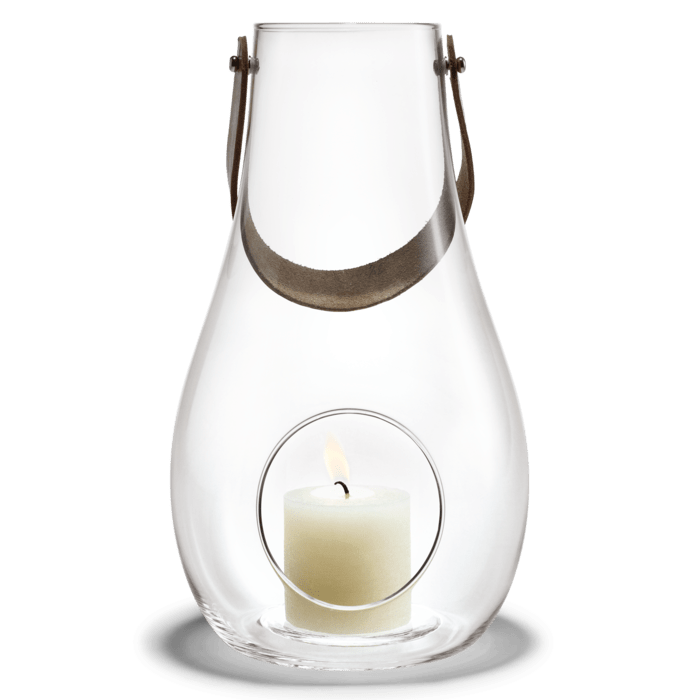 Holmegaard 4343511 Lanterne Design With Light transparente