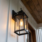 Meridian Lighting M50024ORB Meridian One Light Outdoor Wall Lantern in Oil Rubbed Bronze