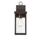 Meridian Lighting M50024ORB Meridian One Light Outdoor Wall Lantern in Oil Rubbed Bronze