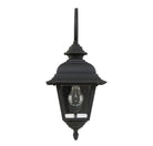 Meridian Lighting M50064BK Meridian One Light Outdoor Wall Lantern in Textured Black