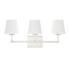 Applique murale de salle de bain Meridian Lighting M80053PN en nickel poli