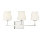 Applique murale de salle de bain Meridian Lighting M80053PN en nickel poli