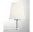 Applique murale de salle de bain Meridian Lighting M80053PN en nickel poli