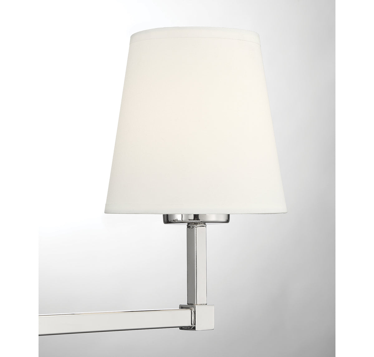 Applique murale de salle de bain Meridian Lighting M80053PN en nickel poli
