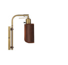 Éclairage Meridian M90062NB Meridian One Light réglable Murale en laiton naturel