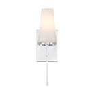 Meridian Lighting M90115CH Meridian One Light Wall Sconce in Chrome