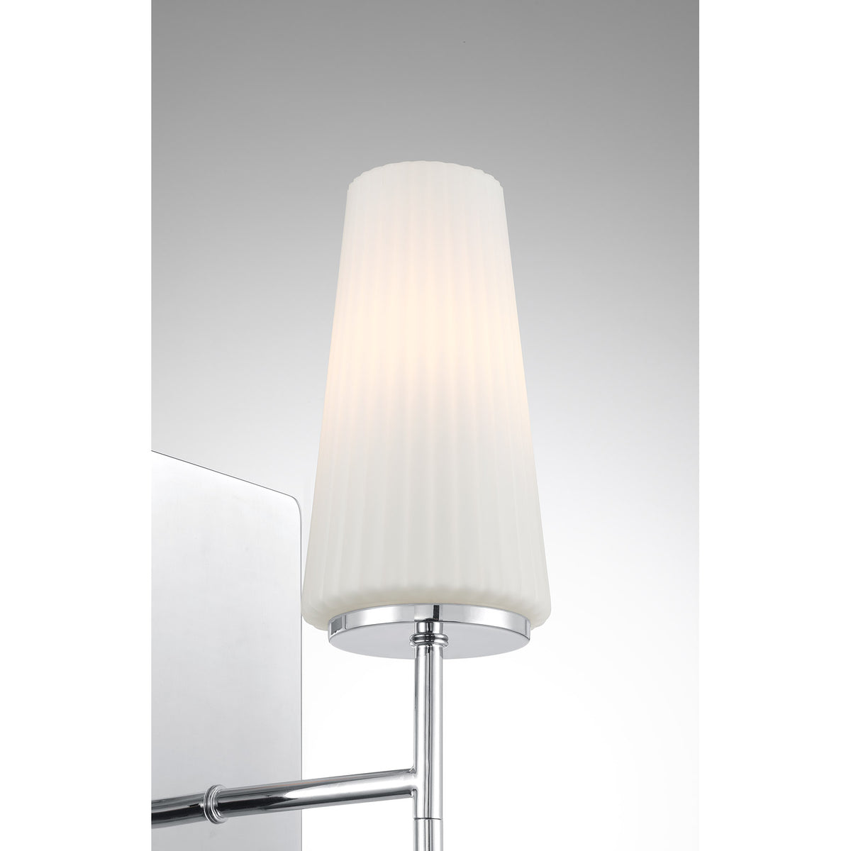 Meridian Lighting M90115CH Meridian One Light Wall Sconce in Chrome