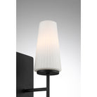 Meridian Lighting M90115MBK Meridian One Light Wall Sconce in Matte Black