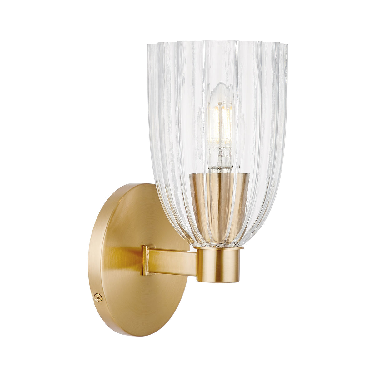 Éclairage Meridian M90120NB Meridian Murale en laiton naturel