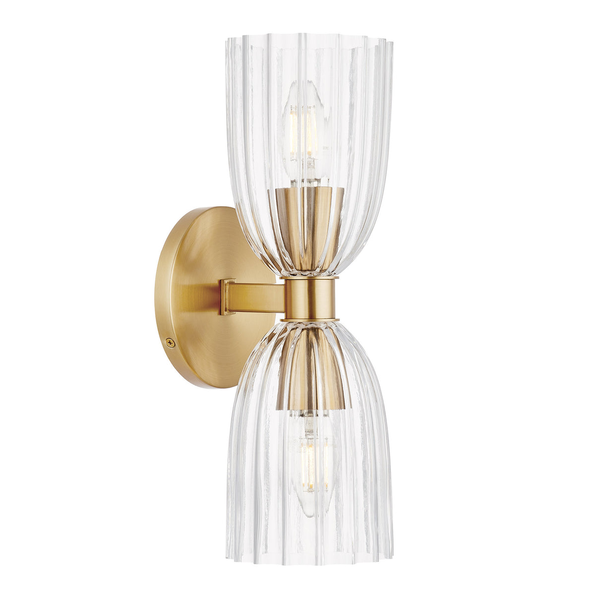 Éclairage Meridian M90121NB Meridian Murale en laiton naturel