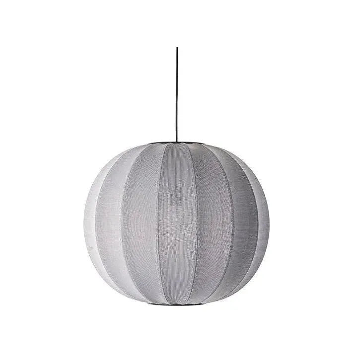 Made By Hand - Knit Wit Round Pendant - MH-KW60SI | Montreal Lighting & Hardware