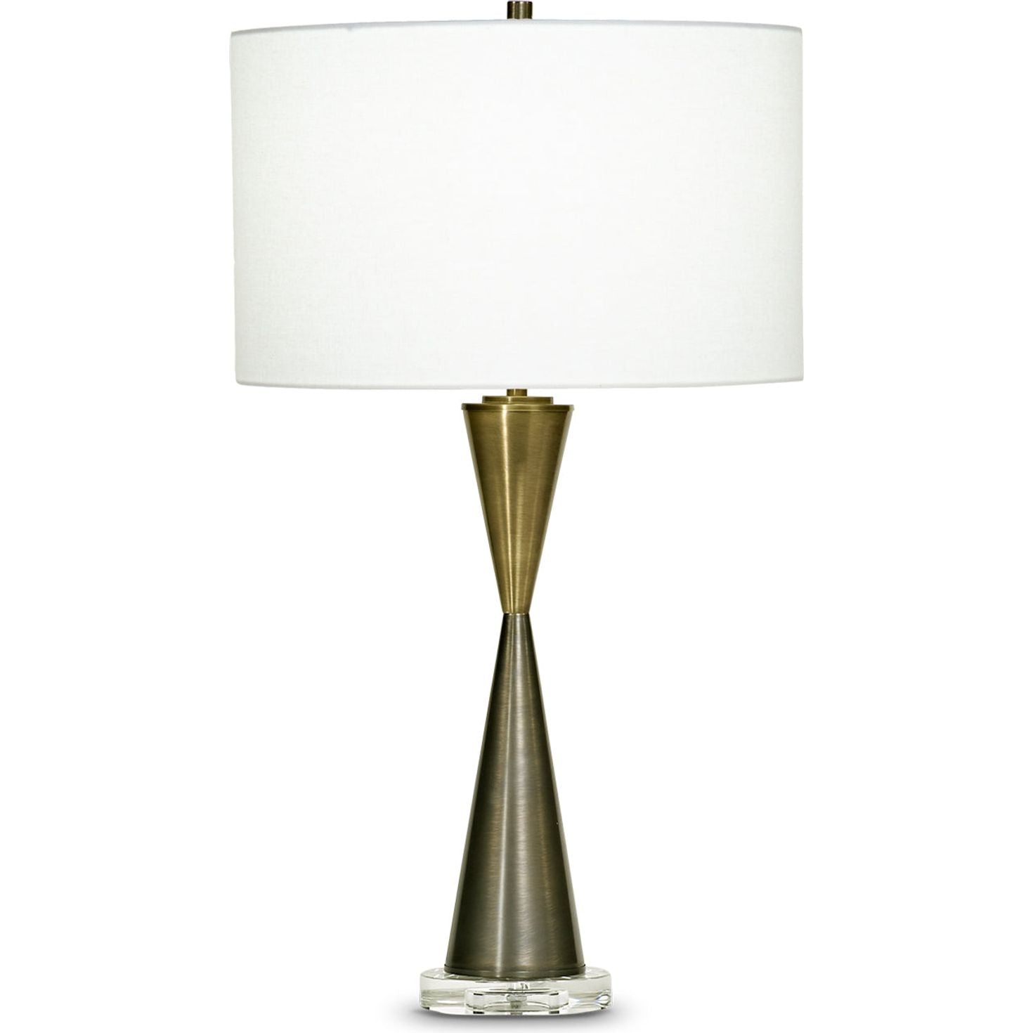 Flow Decor-3709-OWL-Table Lamps-Magnolia-Brass