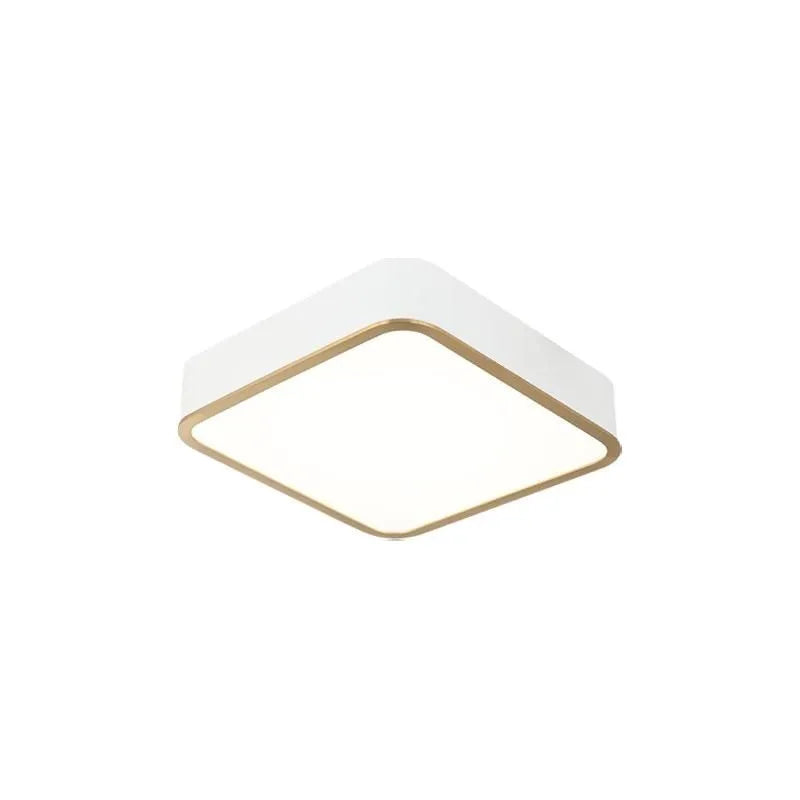 Matteo Lighting - Ainslay LED Ceiling Mount - M10542WHAG | Montreal Lighting & Hardware