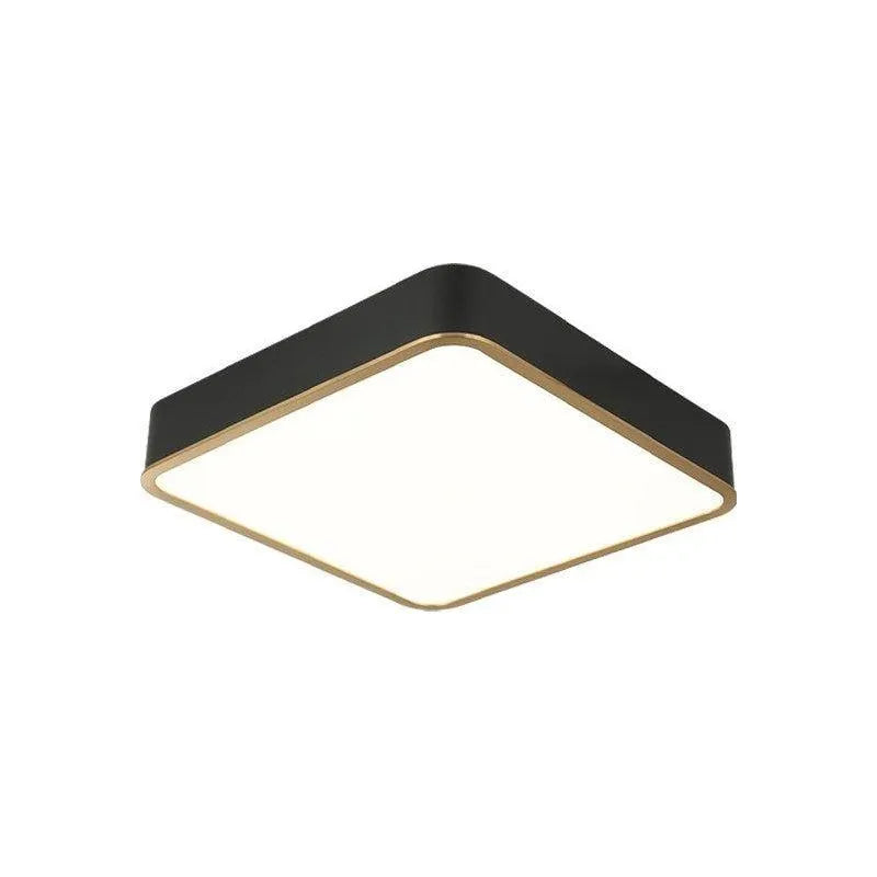 Matteo Lighting - Ainslay LED Ceiling Mount - M10545BKAG | Montreal Lighting & Hardware