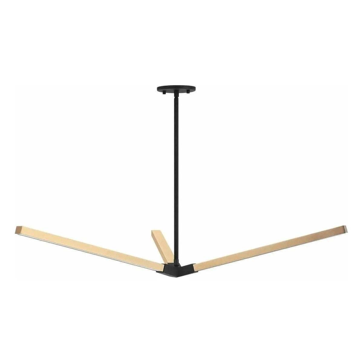 Matteo Lighting - Asterisk Linear Pendant - C66813MBAG | Montreal Lighting & Hardware