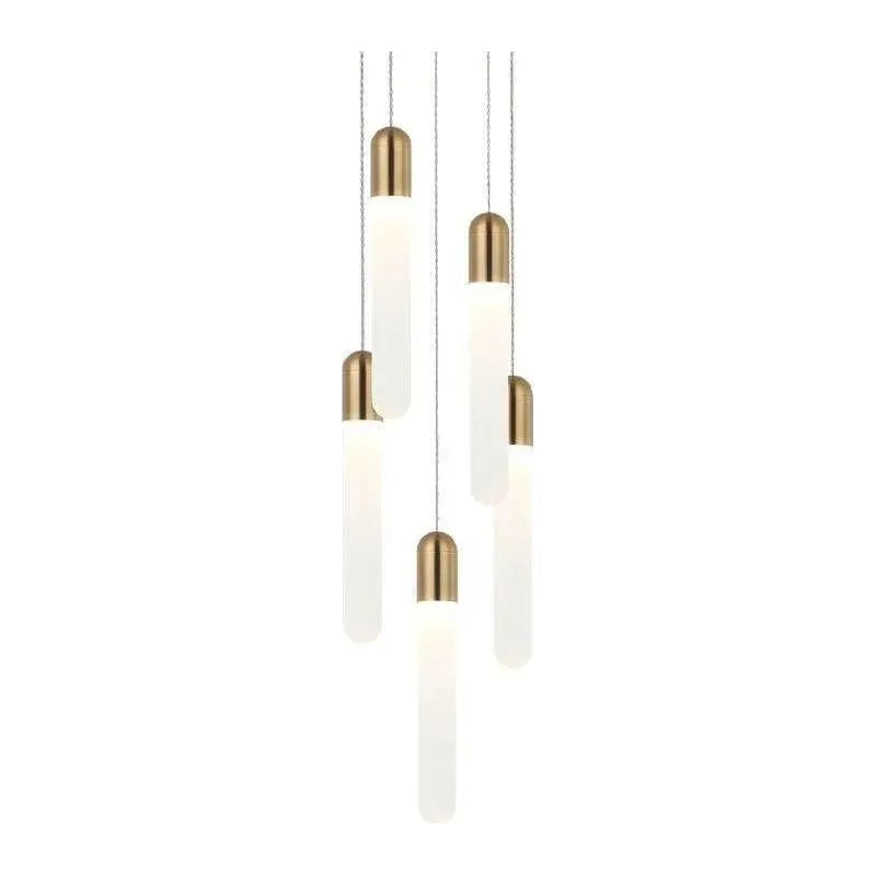Matteo Lighting - Aydin Chandelier - C65805AG | Montreal Lighting & Hardware