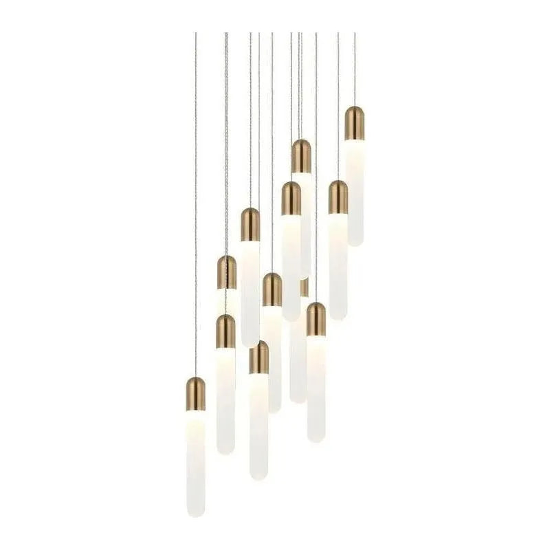Matteo Lighting - Aydin Chandelier - C65812AG | Montreal Lighting & Hardware