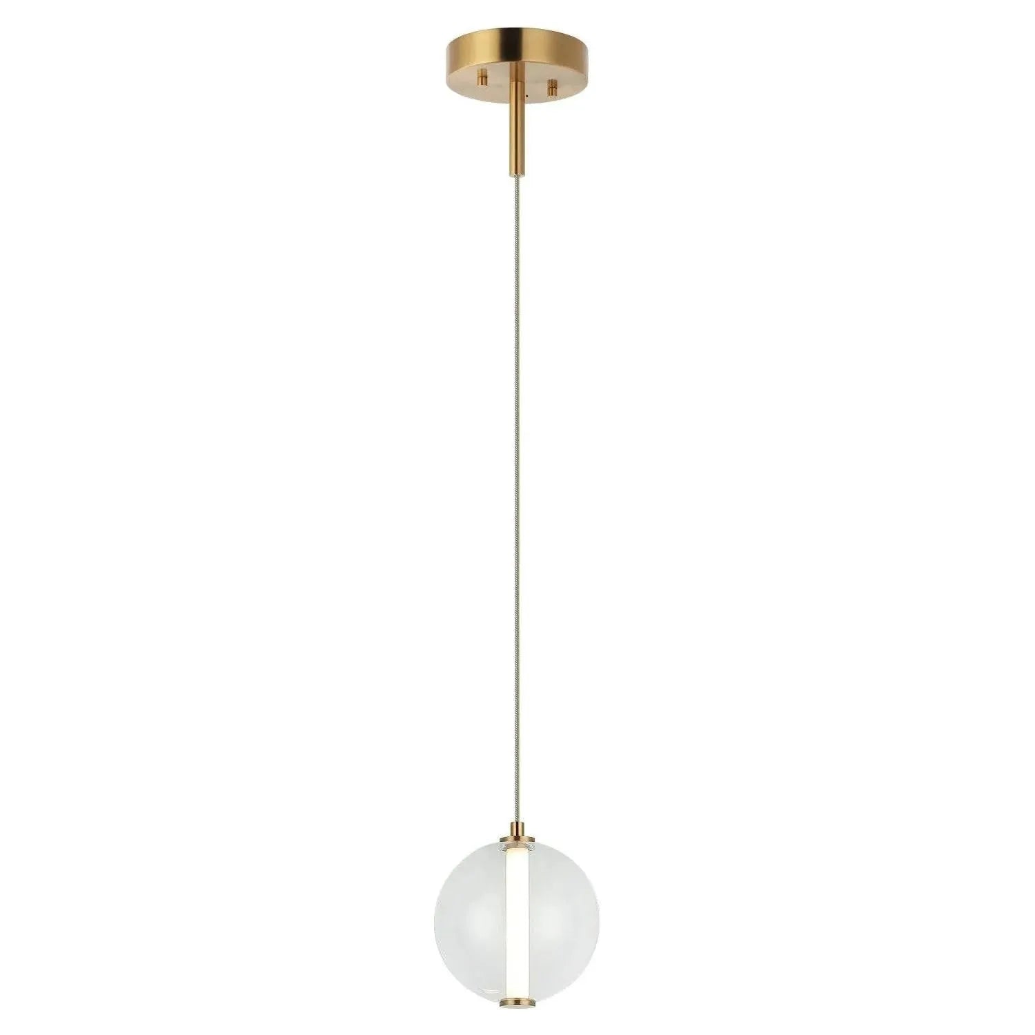 Matteo Lighting - Belange LED Pendant - C69601AGCL | Montreal Lighting & Hardware