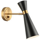 Matteo Lighting - Blaze Wall Sconce - S09611AGBK | Montreal Lighting & Hardware