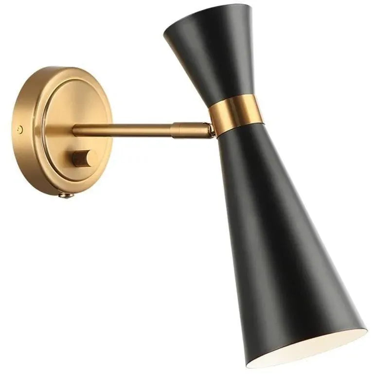 Matteo Lighting - Blaze Wall Sconce - S09611AGBK | Montreal Lighting & Hardware