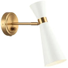 Matteo Lighting - Blaze Wall Sconce - S09611AGWH | Montreal Lighting & Hardware