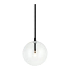Matteo Lighting - Bolha Pendant - C81811BKCL | Montreal Lighting & Hardware